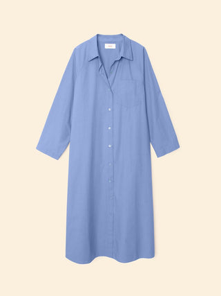 XIRENA - Marfa Dress - Cadet Blue