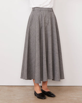 Officine Générale - Bertille Skirt - Light Heather Grey