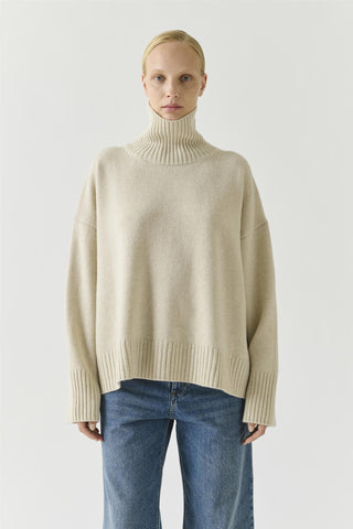 SOEUR - William Pullover - Ecru Chine