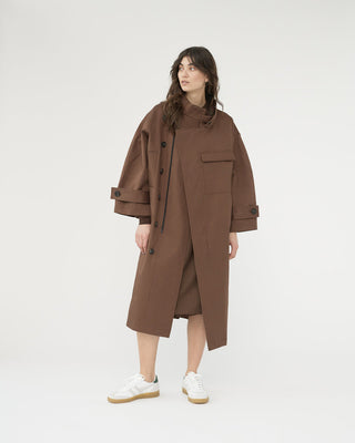 AF Agger - Water Resistent Coat - Dusty Brown