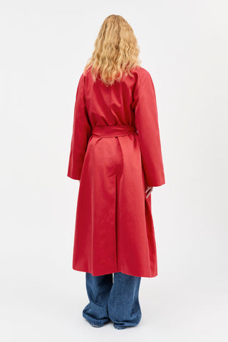 SKALL - Spring Coat - Clear Red