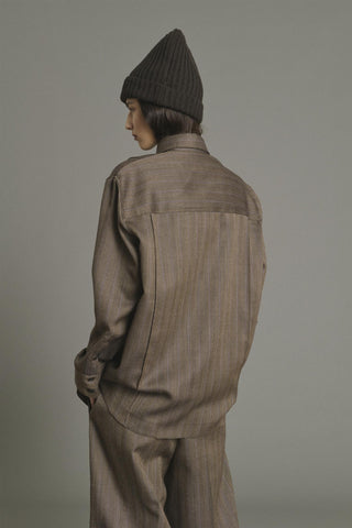 SOEUR - PRE-ORDER Lisbonne Shirt - Marron/Parme