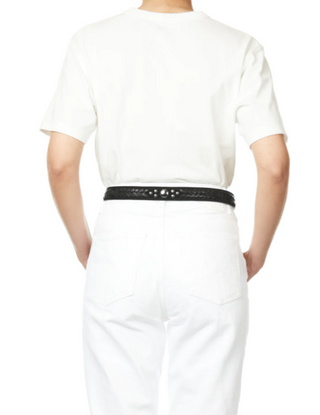 JEROME DREYFUSS - Belt Gaucho - Noir