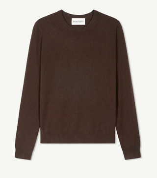 BOMPARD - Classic Round Neck Sweater - Chocolat
