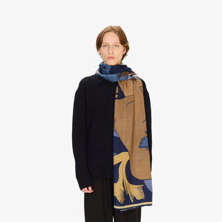 INOUI - Cavale Scarf 100 - Bleu Marine