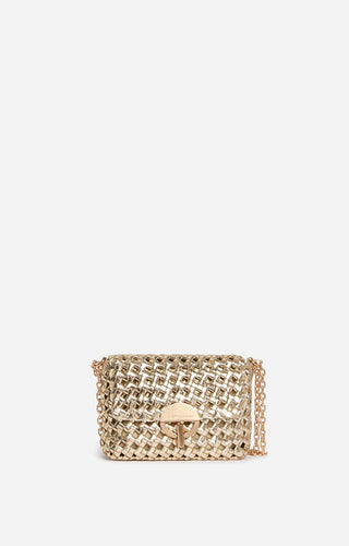 VANESSA BRUNO - Moon Handbag - Gold