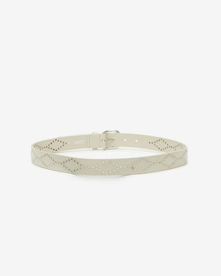 ISABEL MARANT ÈTOILE - Liliana Belt - Chalk/Silver