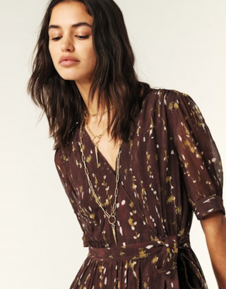 BA&SH - Kris Dress - Chocolat