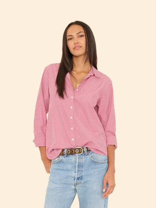 XIRENA - Beau Shirt - Ruby Red