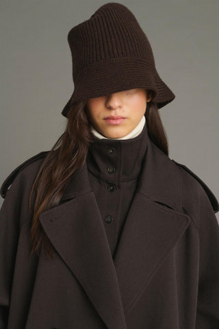 SOEUR - Kendall Hat - Marron Chine