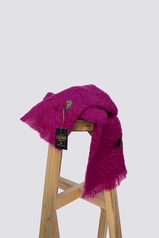 Ezcaray - Ezcaray Mohair Foulard - Bougainvillea