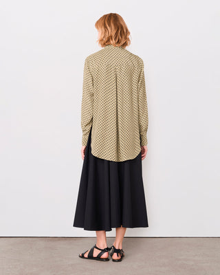 Officine Générale - Elzi Shirt - Britishkhaki/Black