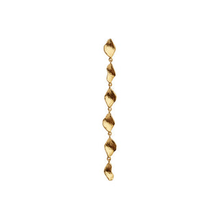 STINE A - Six Dangling Ile De Lamour Long Earring - Gold Single