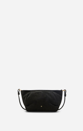 VANESSA BRUNO - Lune Pochette - Black Nubuck