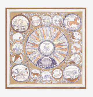 INOUI - Square Chance Inoui 70 - Golden Brown Cotton