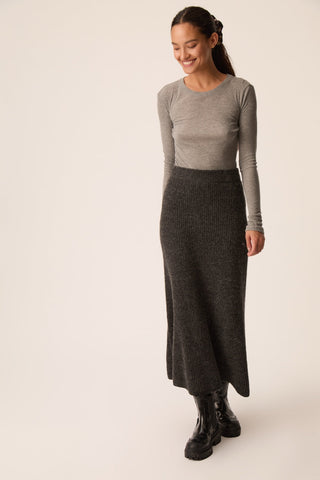 DES PETITS HAUTS - Andonis Skirt - Anthracite