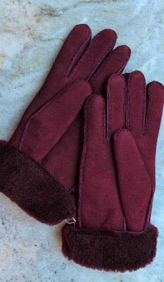 AGNELLE - Denise Glove - Grenat