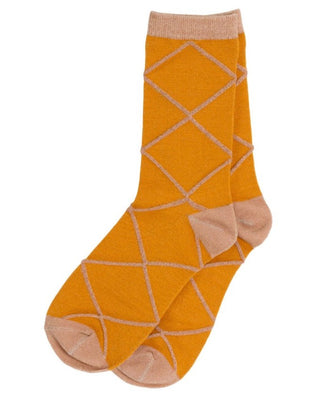 Pico Copenhagen - Diamond Socks - Clementine