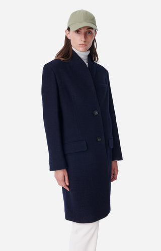 VANESSA BRUNO - Soka Coat - Navy