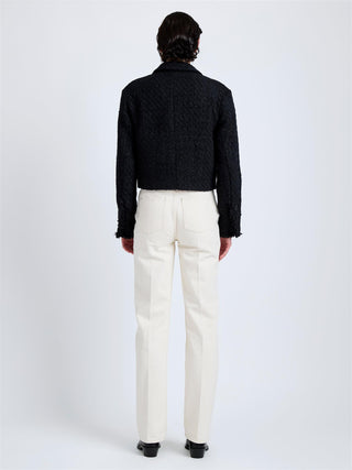 PROENZA SCHOULER - Nima Jacket Basket Weave - Black