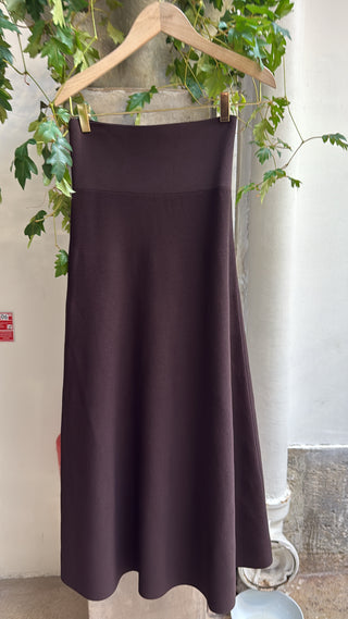 VANESSA BRUNO - Hidaya Skirt - Brown