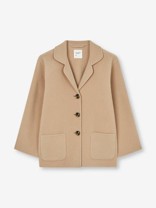 People's Republic Of Cashmere - Women's Overshirt Jacket - Camel