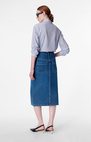 VANESSA BRUNO - Bastia Skirt - Royal