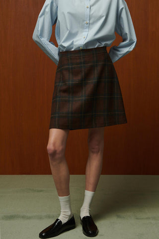 BELLEPIECE - Ross Skirt - Chataigne