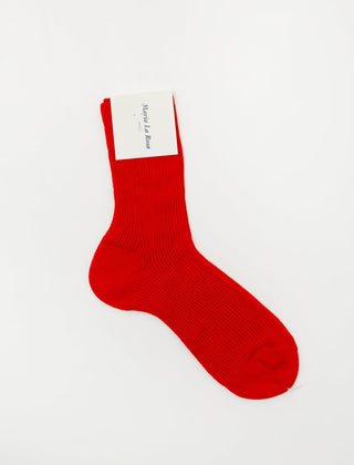 Maria La Rosa - Bio Sock - Red