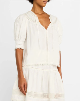ULLA JOHNSON - Dylan Top - Cowrie