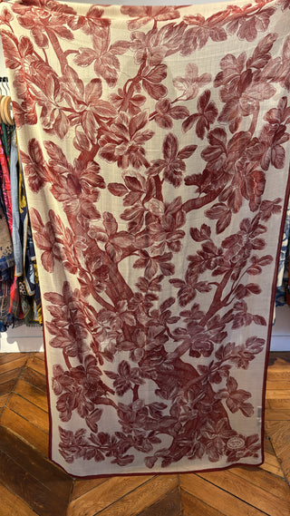 INOUI - Scarf Arboris 100 - Burgundy