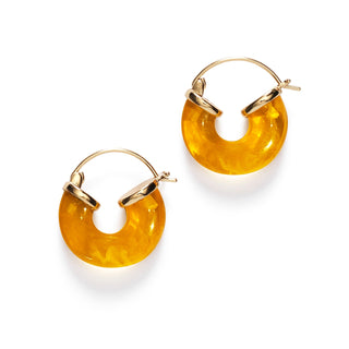 ANNI LU - Petit Swell Hoop - Amber