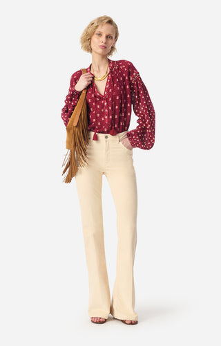 VANESSA BRUNO - Grazia Blouse - Prune