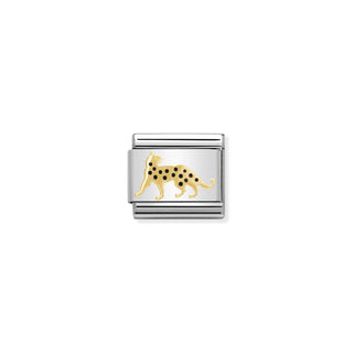 Nomination - Link EARTH ANIMALS  18k gold LEOPARD