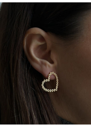 Pico Copenhagen - Mina Crystal Studs - Clear