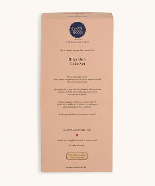 DOING GOODS - Riley Ribbon Cake Set in Giftbox