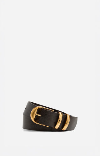 VANESSA BRUNO - Belt 30mm - Chocolate