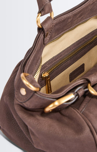 VANESSA BRUNO - Lune 24H Bag - Chocolate