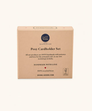 DOING GOODS - Posy Card Holder Set in Giftbox