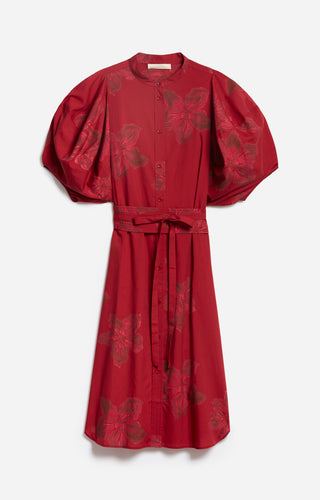 VANESSA BRUNO - Flora Dress - Grenat