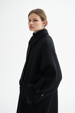 MKDT STUDIO - Caro Two Layered Wool - Black