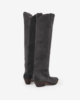 ISABEL MARANT ÈTOILE - Denvee High Boots - Faded Black