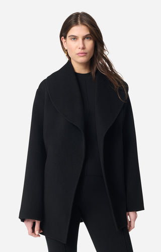 VANESSA BRUNO - Gracie Coat - Noir
