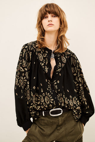 BA&SH - Brava Shirt - Noir