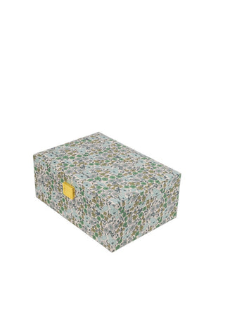 BON DEP - Smykkeskrin Boks Liberty - Poppy and Daisy Teal