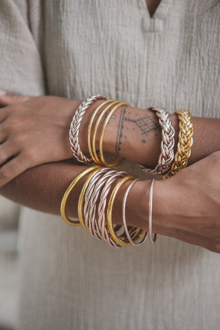 SHANSHAN PARIS - Kumali Thin Bracelet Gold