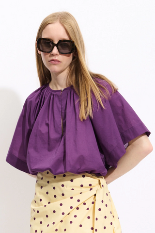 BELLEPIECE - Carmela Blouse - Purple