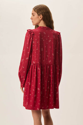 DES PETITS HAUTS - Egina Dress - Cherry