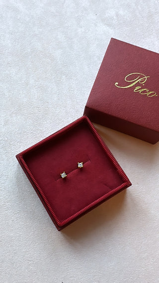 Pico Copenhagen - Cecilie Crystal Stud - Clear
