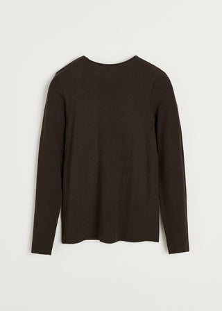 AIAYU - Gentle Long Sleeve - Dark brown